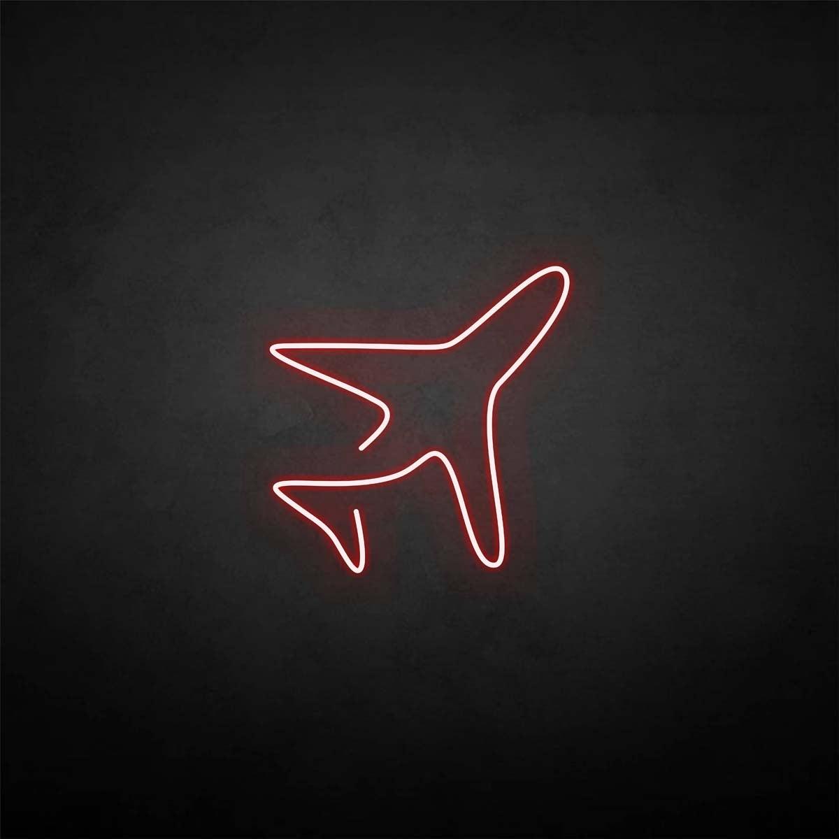 'Plane' neon sign