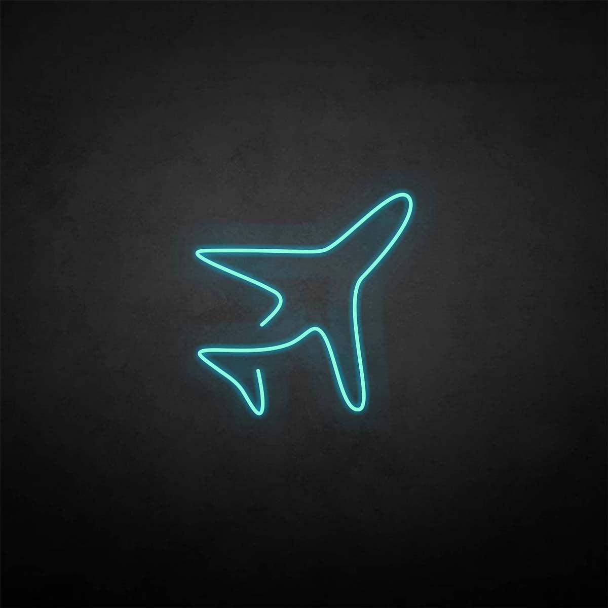 'Plane' neon sign