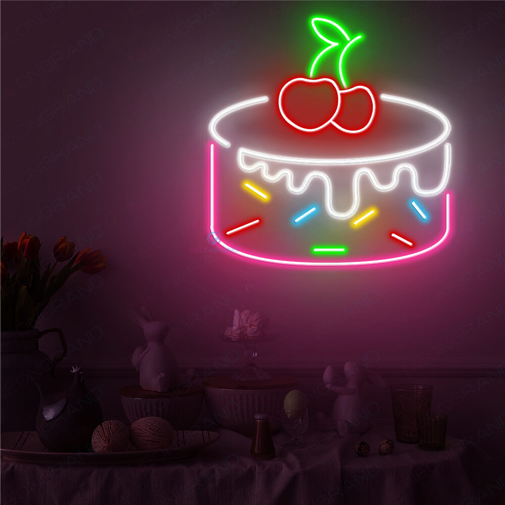 Food Neon Sign Cake Coffee Bakery Led Light