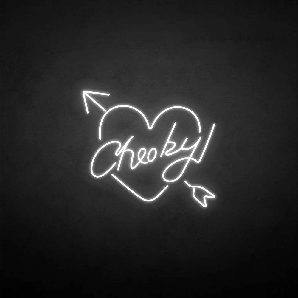 'Cheoby' neon sign