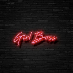 Girl Boss - Neon Sign