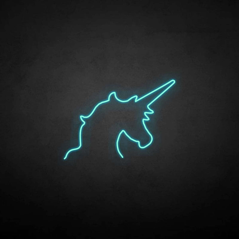 Unicorn neon sign