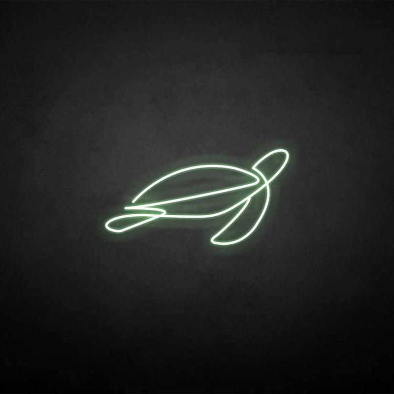 Turtle neon sign