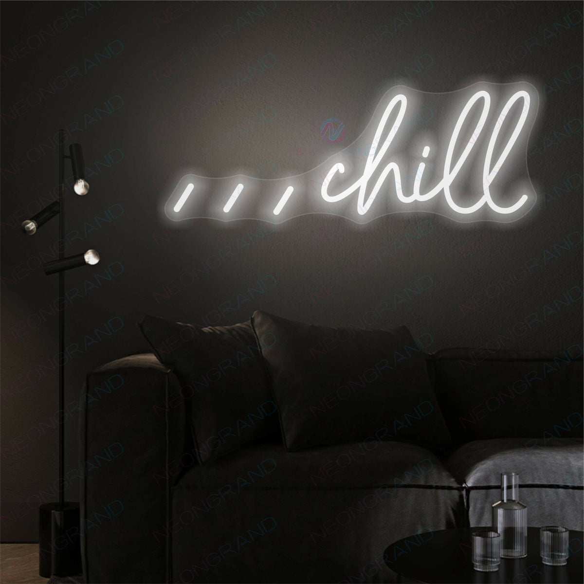 Chill Neon Sign Chill Vibe Led Light