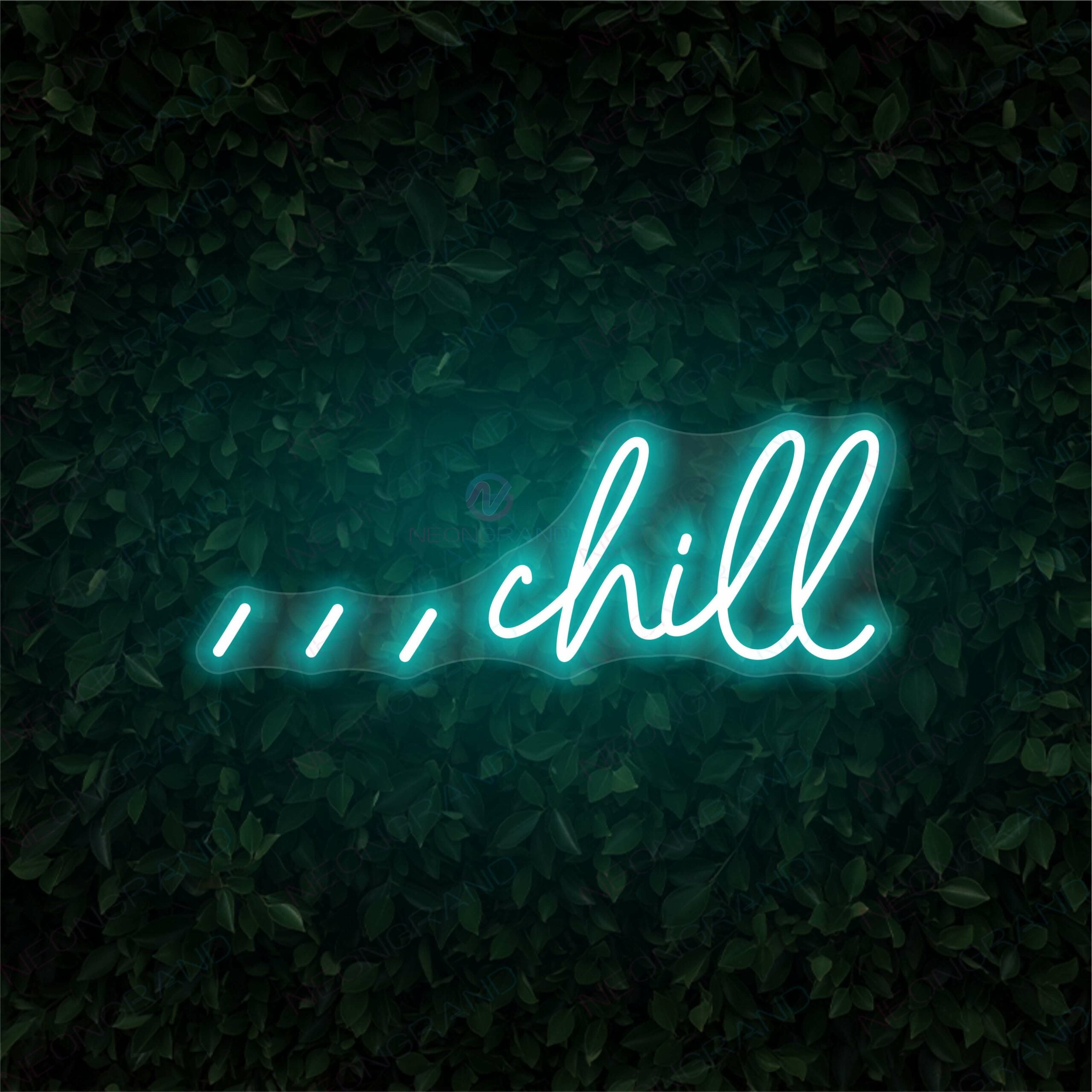 Chill Neon Sign Chill Vibe Led Light