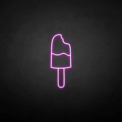 'popsicle' neon sign