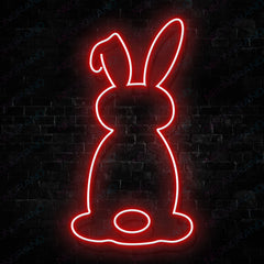 Rabbit Neon Sign Animal Led Light Cool Neon Signs For Room