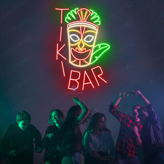 Tiki Bar Neon Sign Led Light