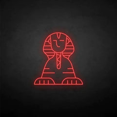 'Sphinx' neon sign