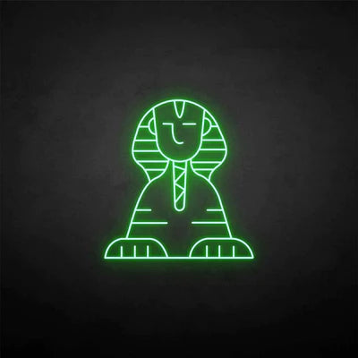 'Sphinx' neon sign
