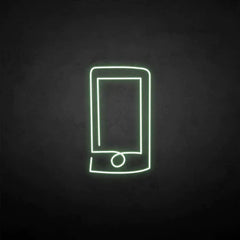 ‘’Phone' neon sign