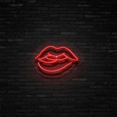 Lips - Neon Sign