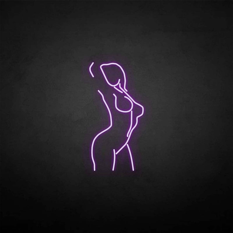 sexy lady neon sign